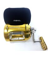 Maxel Offshore Big Game Trolling Reel SW50W Two-Speed with Gold Handle - $349.99