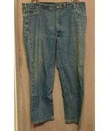 Carhartt Relaxed Fit Denim Blue Jeans Cotton  B17  D87 Size 48x30  - £15.61 GBP