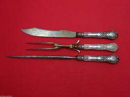 H 140 by Gorham Sterling Silver Roast Carving Set 3pc HHWS  11 5/8&quot; - $305.91