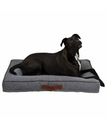 Vibrant Life 27x36x4in Rectangle Bolster Bed Gray Dog, Cat bed - £31.65 GBP