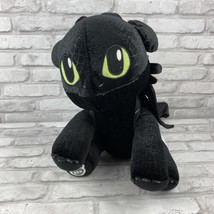 Build A Bear Dreamworks Dragons Black Toothless Plush Dragon With Wings ... - £12.78 GBP