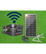 Solar Hub: Weatherproof Solar Generator with 24/7 Internet Access Via In... - $559.00