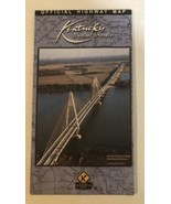 Kentucky Vintage Travel AAA Fold Out Map Brochure Ephemera M1 - $8.90