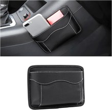 Car Seat Side Pocket Organizer PU Leather Pen Phone Sunglasses Holder Tray Pouch - £15.18 GBP