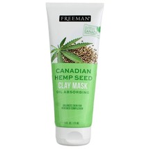 WOW! Brand New Freeman Canadian Hemp Seed Oil Absorbing Clay Mask, 6 fl. oz - £3.69 GBP