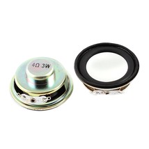 uxcell 3W 4 Ohm Metal Housing Round Magnet Speaker Loudspeaker 2Pcs - $20.99