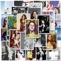 25PCS Singer Lana Del Rey Stickers Born To Die Honeymoon Paradise for Laptop Lug - £20.73 GBP