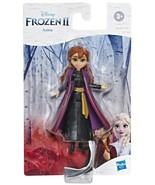 Disney Frozen II  *ANNA* 4&quot; Mini Figure Doll With Removable Cape - £11.89 GBP