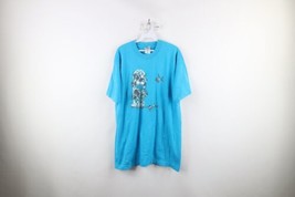 Vintage 90s Country Primitive Womens XL Faded Flower Birds Short Sleeve T-Shirt - £31.69 GBP