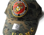 USMC US MARINES MARINE CORPS EMBLEM LOGO EMBROIDERED BASEBALL CAP HAT - £10.32 GBP