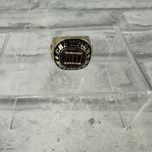 Softball 2017 Champion Ring Gold Tone Size 5.5 - $15.56