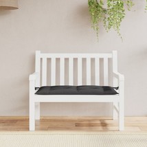 Garden Bench Cushion Black 43.3&quot;x19.7&quot;x2.8&quot; Oxford Fabric - $115.99