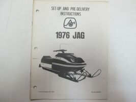 1976 Artico Gatto Jag Set Up E Pre-delivery Istruzioni Manuale OEM - €12,83 EUR