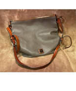 Dooney &amp; Bourke Pebblestone Leather Large Hobo Handbag - $106.96 CAD