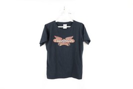 Vintage Y2K 2006 Easy Riders Womens Small Faded Spell Out Phoenix T-Shirt Black - $44.50