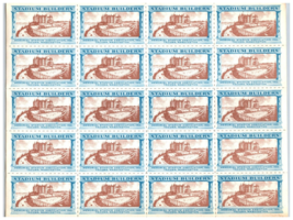 Vintage Memorial Stadium Builders Association 1910 1960 Tacoma Washingto... - $26.68
