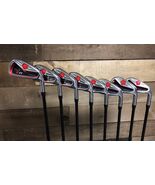 USED Mens T11 +1" Over Stnd Custom Made Iron Set 4-SW Senior Graphite 31... - $391.95