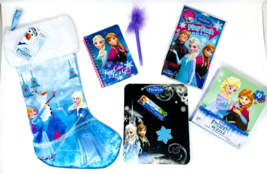 Frozen Elsa and Anna Christmas Stocking Bundle 6 Pcs Disney Princess - £12.45 GBP