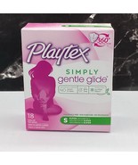 PLAYTEX Gentle Glide 360 Super Absorbency Tampons 18 Count (1 Box) - $369.40 MXN