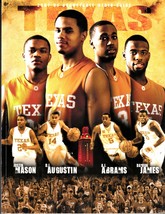 2007-2008 Texas Longhorns Basketball Media Guide D.J. Augustin, Damion James - £7.18 GBP