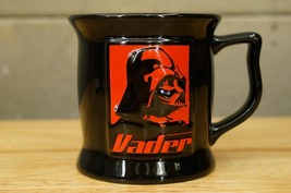 Star Wars Movie Darth Vader Black &amp; Red Sculptural Coffee Cup 2005 Lucas... - $19.79