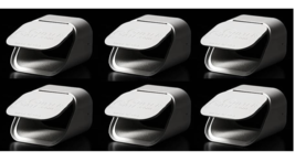 GutterGate GG2X3A-WHITE Gutter Downspout Adapter 2&quot; H x 2&quot; W x 3&quot; L Plas... - $1,579.63 MXN
