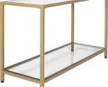 Studio Designs Home Camber 2-Tier Modern Console/Sofa Table In, 47&quot; Wide. - $161.99