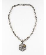 Sevan Avakian Sterling Silver .45 Caliber Chamber Pendant w/ Skull Chain - $25,155.83 MXN