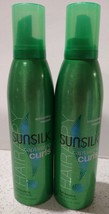 2x Sunsilk Captivating Curls Scrunching Mousse 7 Oz Full- bodied Romantic Curls - £15.97 GBP