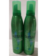 2x Sunsilk Captivating Curls Scrunching Mousse 7 Oz Full- bodied Romanti... - £15.79 GBP