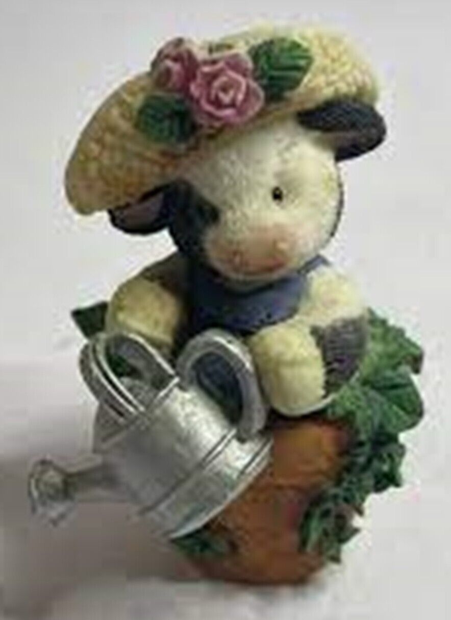 Mary&#39;s Moo Moos Water Friends For Figurine by Enesco Open Box Only - $19.79