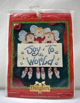 True Colors Joy to The World Danglers Counted Cross Stitch Kit - 6.75&quot; x 8.25&quot; - £6.78 GBP