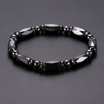 Hematite Charm Bracelets Men Positive Energy Hematite Bracelets Women Na... - £11.21 GBP