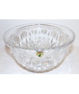 BEAUTIFUL WATERFORD CRYSTAL CUT HEARTS 8&quot; BOWL ~ ARTIST SIGNED J PEREZ~ - £78.77 GBP