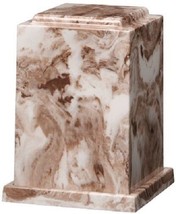 Large 225 Cubic Inch Windsor Elite Cafe Cultured Marble Cremation Urn for Ashes - $239.99