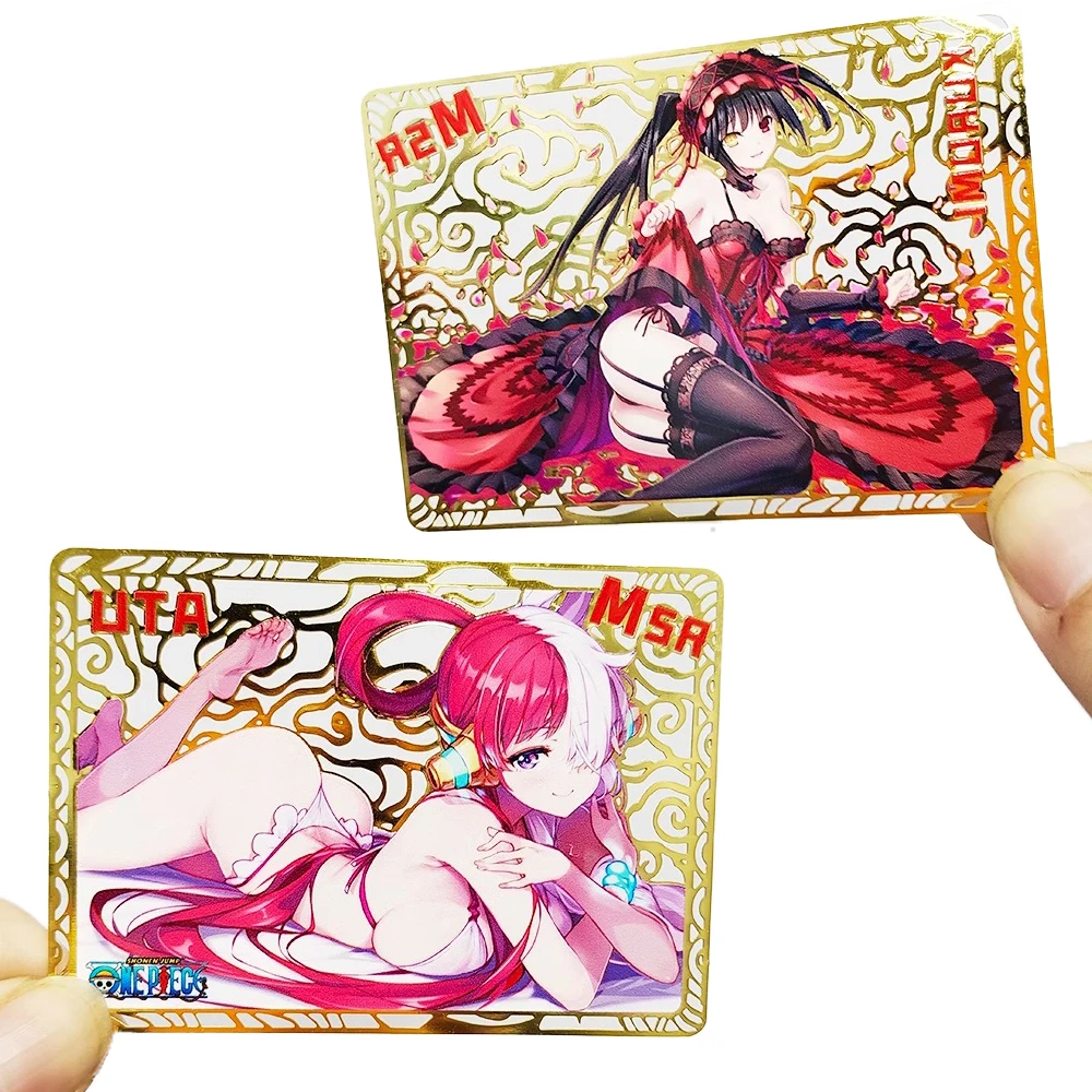 New Goddess Story Diy Metal Hollow Card Anime Cartoon Game Collectible Cards - £13.30 GBP+