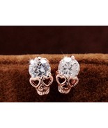 Rosegold Skull Earrings - $19.18 CAD