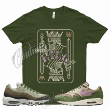 KING Shirt for N Air Max 1 NH Treeline 95 Earth Day Bordeaux Tan Brown Olive - £20.43 GBP+