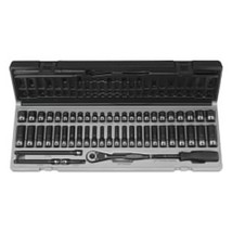 Grey Pneumatic 53 Pc. 1/4" Drive Std and Deep Length 6-Pt Duo-Socket Set - €314,76 EUR