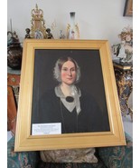 Original Oil On Canvas Mrs Macmaster (Nee Paget) England Lady - €718,16 EUR