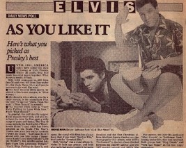 Elvis Presley Clipping Magazine Photo orig 1pg 8x10 L6806 - £3.90 GBP