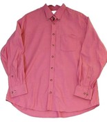 Charles Tyrwhitt Weekend Dress Shirt Mens Sz Large Pink Classic Fit Non-... - $34.19 CAD