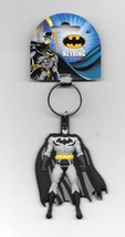 DC Comics Batman Standing Figural Soft Touch PVC Key Ring Keychain, NEW ... - £3.90 GBP