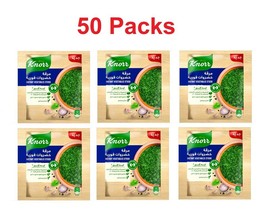 50 Sachet Knorr Instant Vegetable Stock Tasty Vegetarian Herbals Iron Fo... - £47.46 GBP