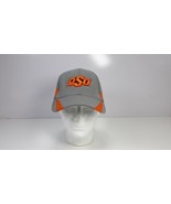 Oklahoma State Cowboys Grey Orange Top of the World Baseball Hat One Size - £7.88 GBP