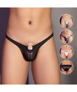 Men's Sexy Silky Shiny Briefs Underpants Low-rise Underwear Bikini Pouch Panties - $7.99