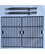 PARTS - Cooking Grates &amp; Main Burners for Dyna-Glo Grill DGF350CSP-D - £42.56 GBP