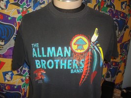 Vintage 90&#39;s The Allman Brothers 1991 Concert band tee Tour T Shirt Size L - £93.47 GBP