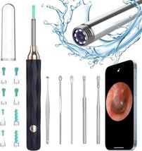 Ear Wax Removal, 1080P Ear Cleaner Camera, Ear Cleaning Kit Otoscope 6 L... - £22.39 GBP