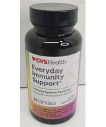 CVS Health Everyday Immunity Support 60 Softgels Immune System Function  - £7.37 GBP